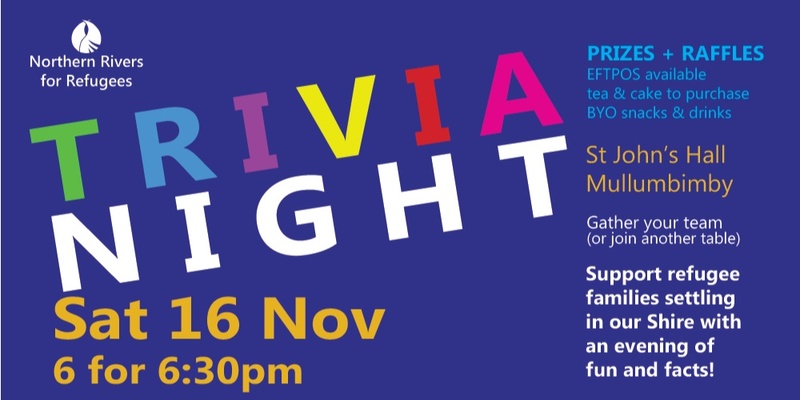 Trivia night at Mullumbimby