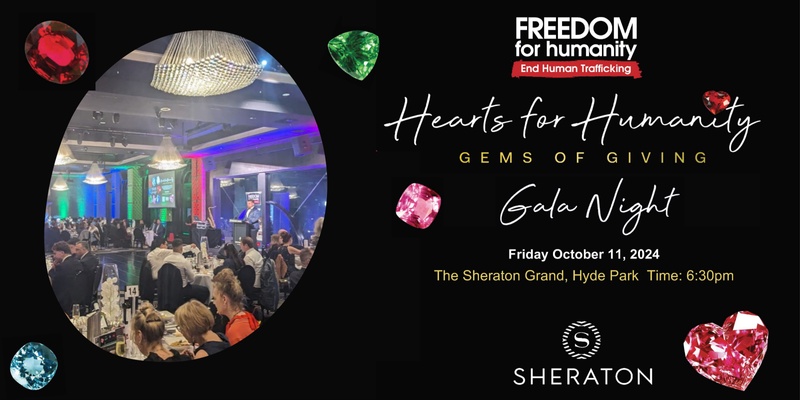 Hearts for Humanity - Gems of Giving: A Gala Night to End Modern Slavery