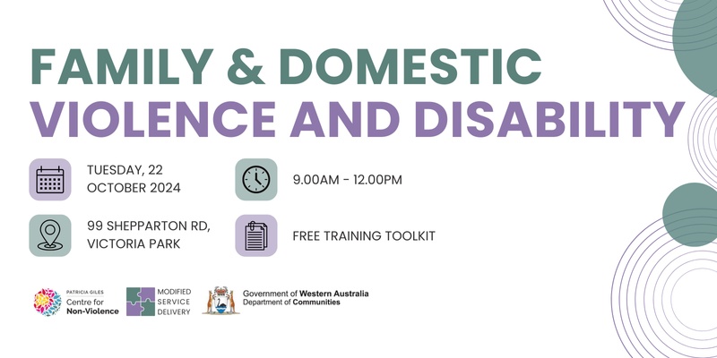 HRSG - Family & Domestic Violence and Disability