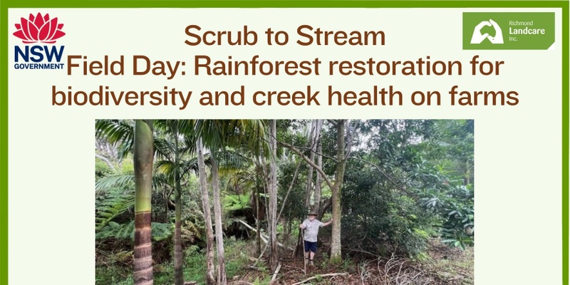 Scrub to Stream  Field Day: Rainforest restoration for biodiversity and creek health on farms - Fernleigh