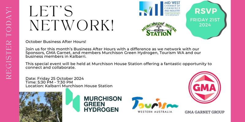 Business After Hours - 25 Oct 2024 -MWCCI