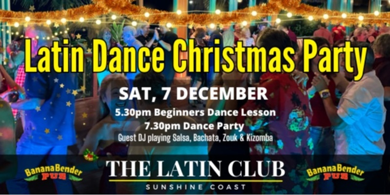 Latin Dance Lesson and Christmas Party 7-12-24