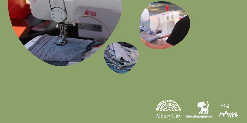 mini MAKER - Reclaimed fabric sewing workshop