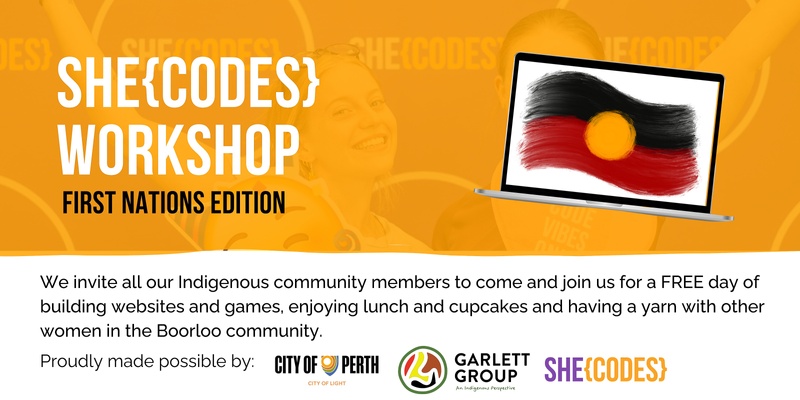 1 Day Coding Workshop, First Nations Edition - Perth, September 2024