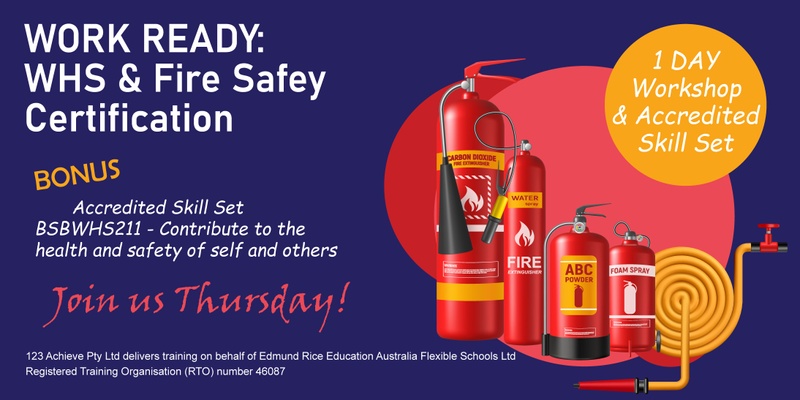 Work Ready | WHS & Fire Safety Certification + Accredited Unit