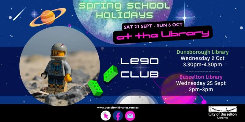 Lego Club @ Dunsborough Library