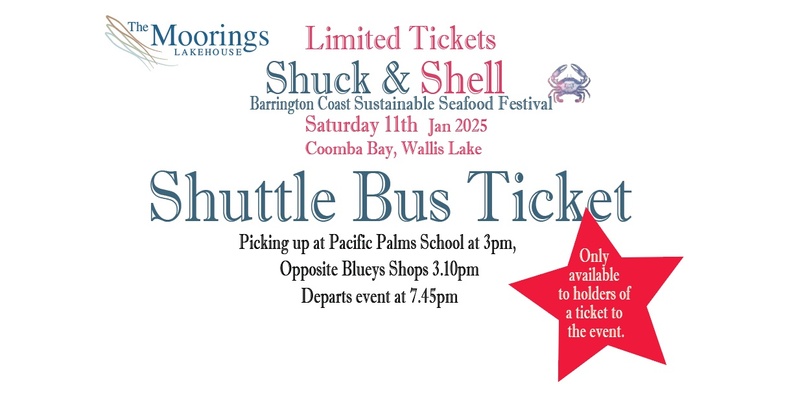 Free Shuck & Shell Shuttle Bus