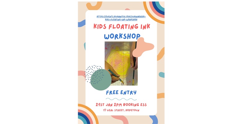 Suminagashi Kids Floating Ink Workshop