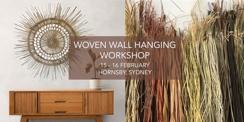 Learn to Weave! Make a wall hanging with foraged fibres