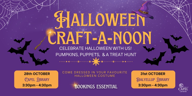 Halloween Craft-a-noon