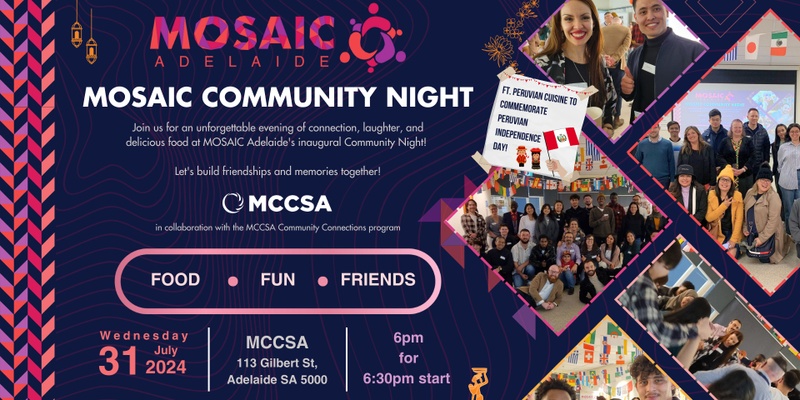 MOSAIC Community Night - July 2024