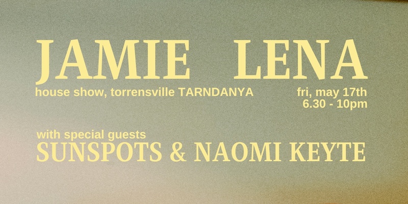 Jamie Lena & Naomi Keyte & sunspots