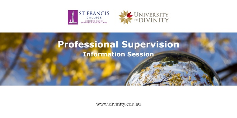 Professional Supervision: Course Information Session