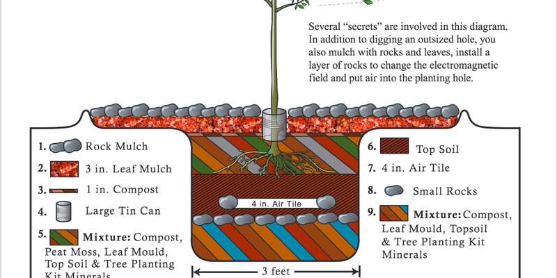 Fruit Tree Planting - the Ellen White Method