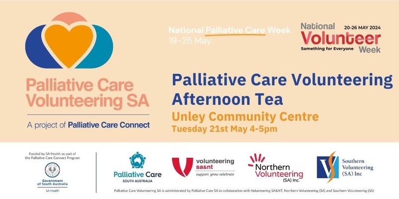 Palliative Care Volunteering Afternoon Tea