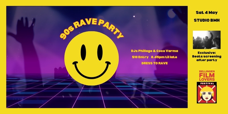 Special Event: 90's Rave Party featuring DJs Coco Varma and DJ Phillage!