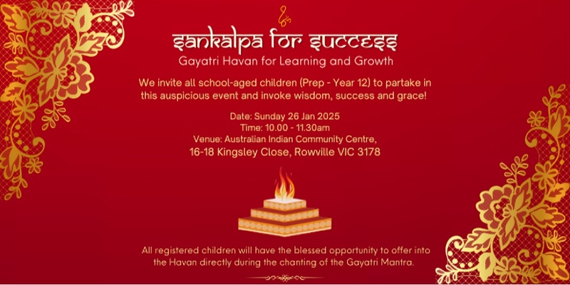 Sankalpa for Success: Gayatri Havan for Learning and Growth