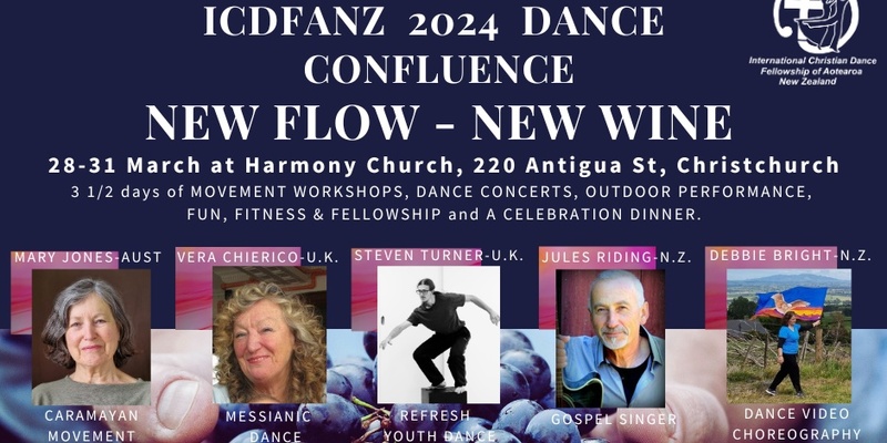 ICDFANZ 2024 Dance Confluence NEW FLOW-NEW WINE