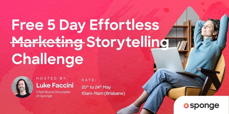 Free 5 Day Effortless Storytelling Challenge