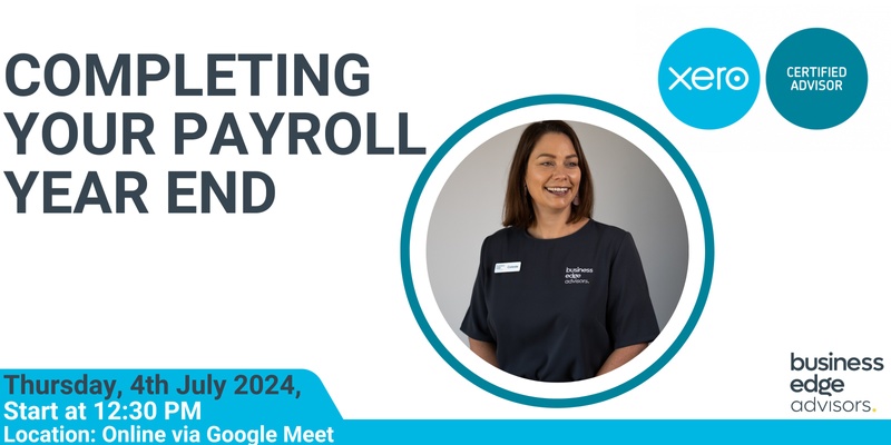 Xero Training - Completing your Payroll Year End