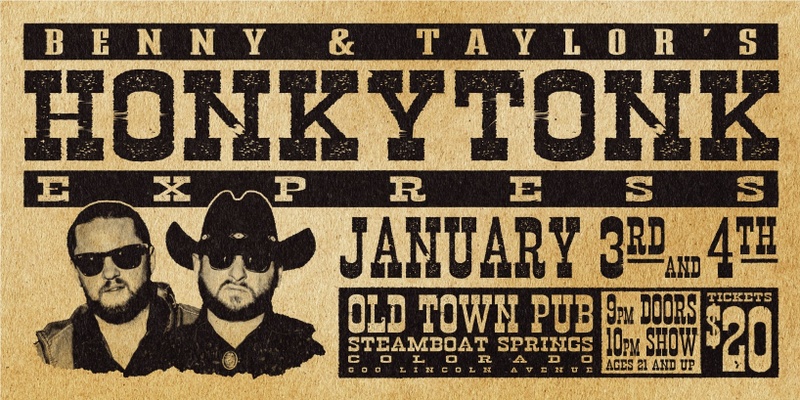 Benny & Taylor's HonkyTonk Express - 2 Nights at OTP