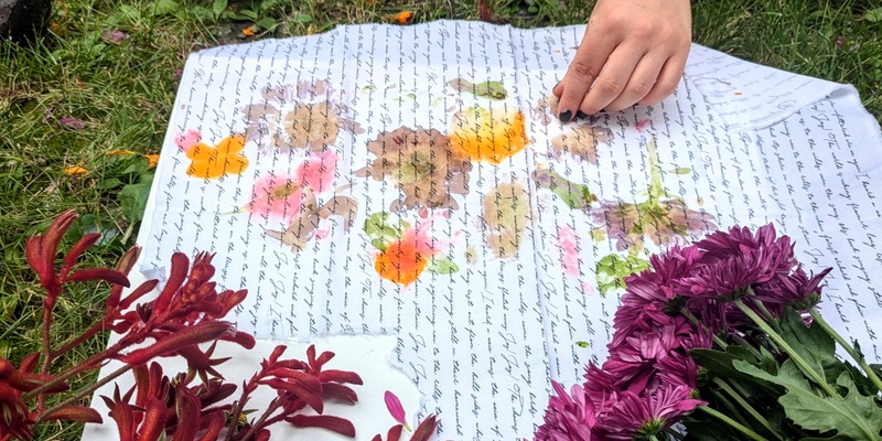 From the Garden: Floral Fabric Printing