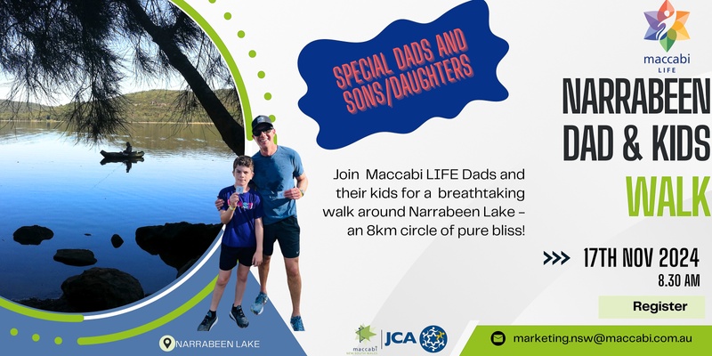 Maccabi LIFE - Fathers and Kids Narrabeen Walk