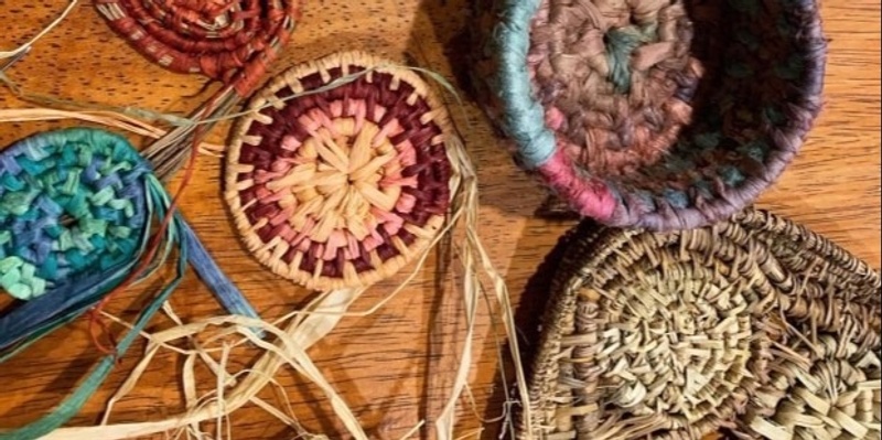 Introduction to coil basket weaving workshop