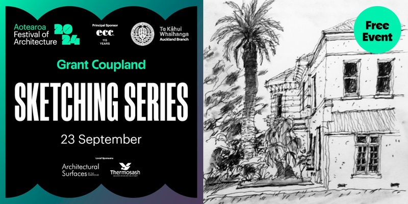 Auckland Sketching Series with Grant Coupland