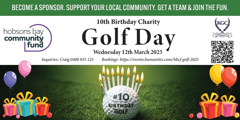 Hobsons Bay Community Fund - 10th Birthday Charity Golf Day 2025