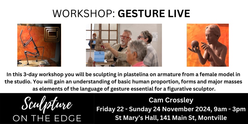 Workshops 2024 - Friday 22 November - Cam Crossley - Gesture Live