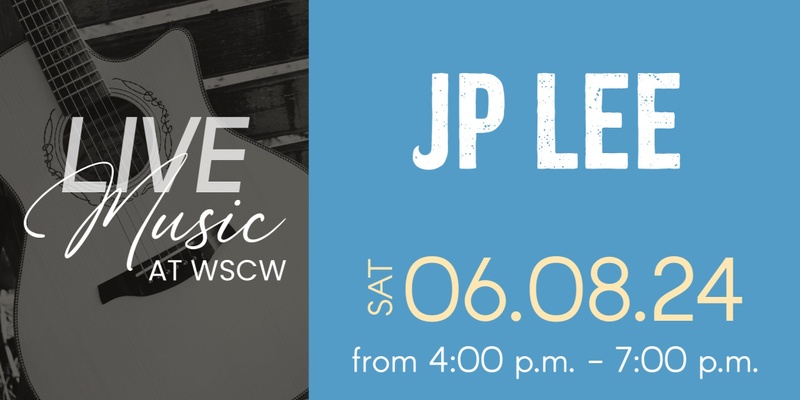 JP Lee Live at WSCW June 8