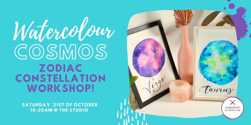 Watercolour Cosmos: Zodiac Constellation Workshop