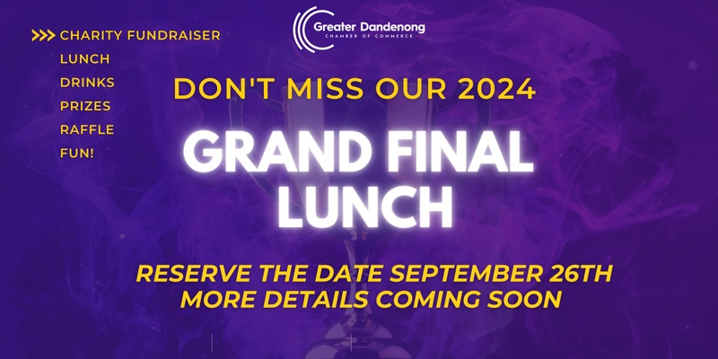TBC - Grand Final Lunch 2024