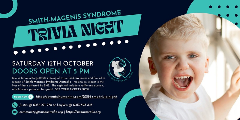 2024 Smith-Magenis Syndrome Fundraising Trivia Night