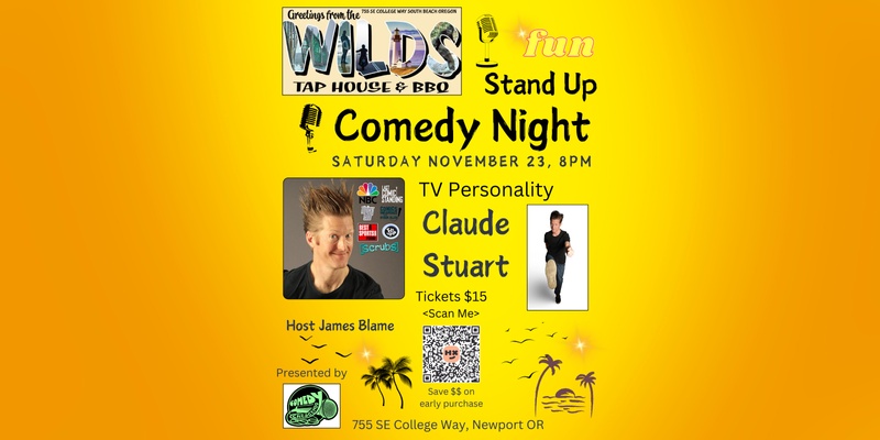 Comedy at The Wilds Taphouse