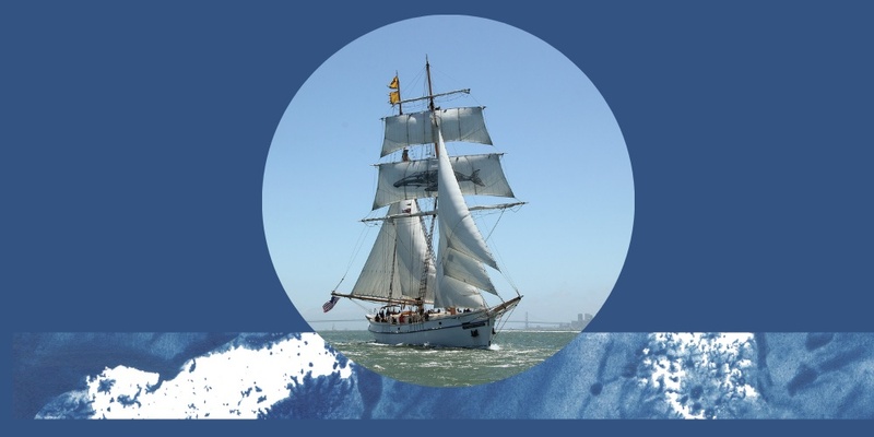 Earth Day Sail on brigantine Matthew Turner