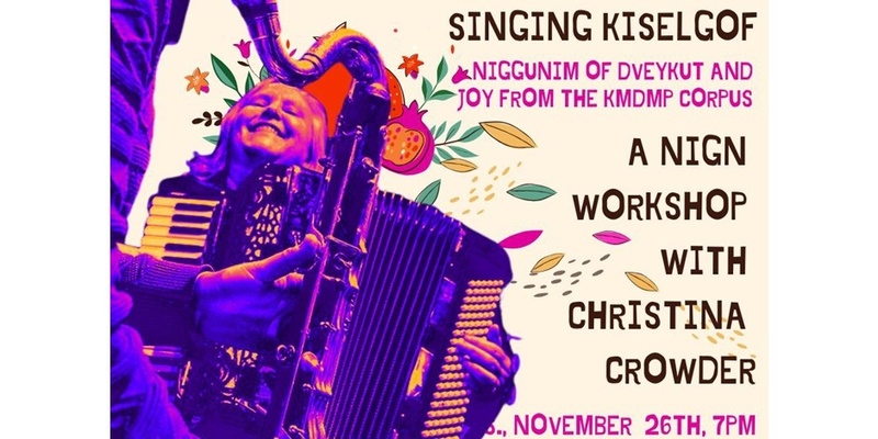 Nign Singing Workshop with Christina Crowder