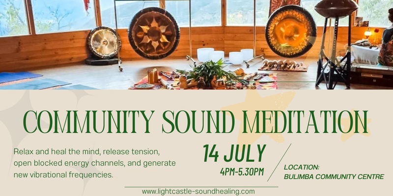 Community Sound Bath Event