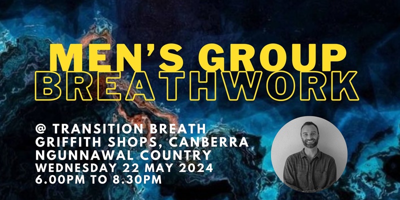 Men's group breathwork gathering