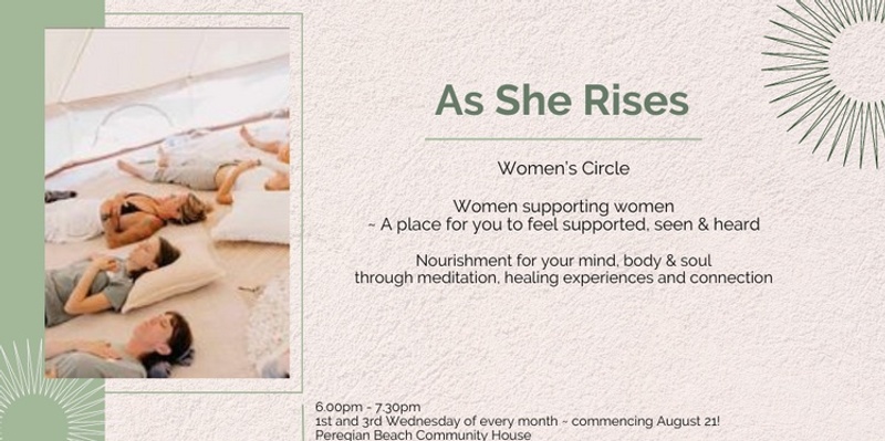  As She Rises Women's Circle 