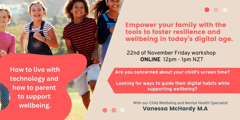 Empower your family to foster resilience and wellbeing in the digital age.