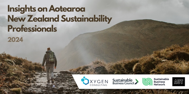 Insights on Aotearoa New Zealand Sustainability Professionals - launch of findings