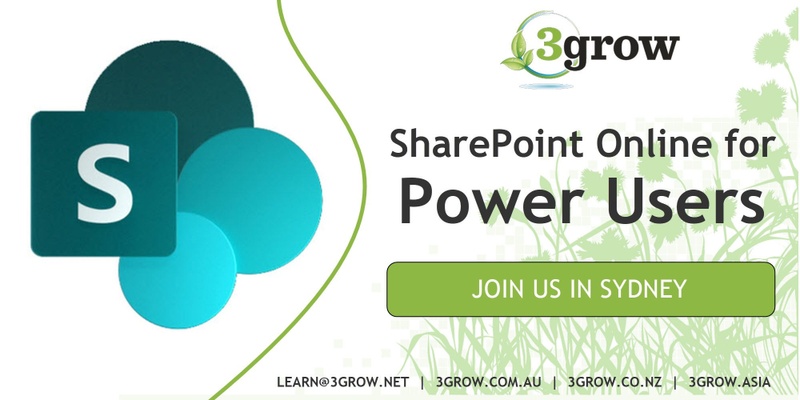 SharePoint Online/2019 for Power Users, Training Course in Sydney