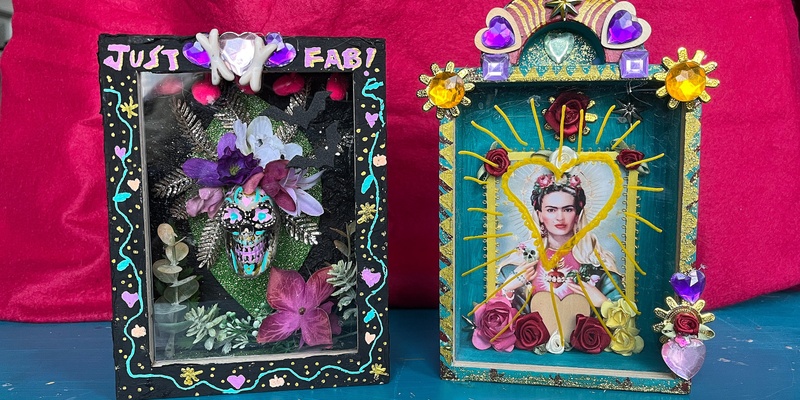 Dark Dioramas and Muertos Nichos with Fran