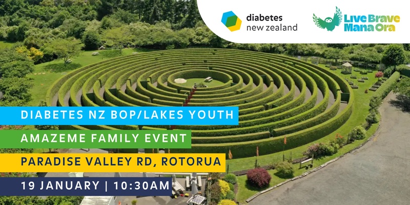 Diabetes NZ BOP/Lakes Youth: aMAZEme Family Event