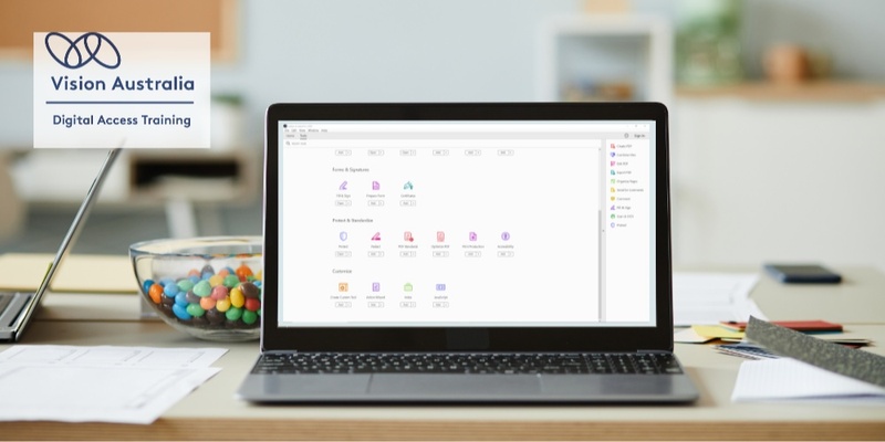 Advanced Creating Accessible Documents: Adobe PDF (Virtual) - November, 2024: Vision Australia