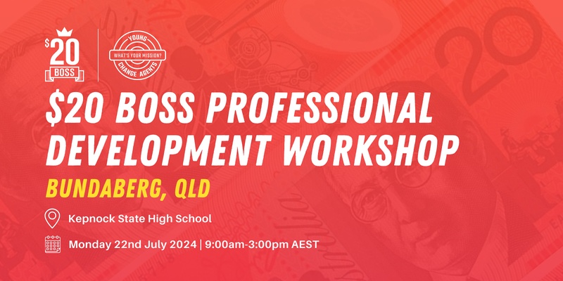 $20 Boss Funded Professional Development Workshop | Bundaberg 
