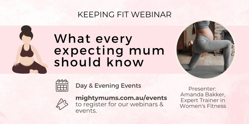 Keeping Fit: What Every Pregnant Mum Should Know