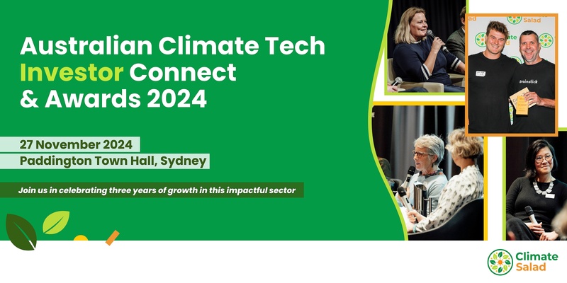 Australian Climate Tech Investor Connect 2024